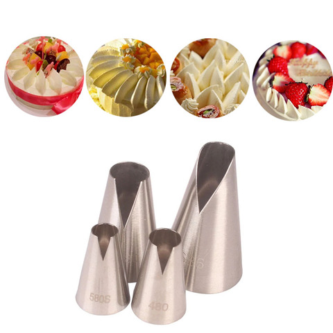 480#580S#580#686 Confectionery Cake Nozzles Cream Decoration Fondant Flower Icing Piping Pastry Tips Baking&Pastry Tools ► Photo 1/6