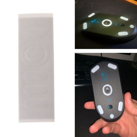 1 Set 0.6mm Curve Edge Mouse Feet Mouse Skates For Logitech G304 G305 Mouse ► Photo 1/6