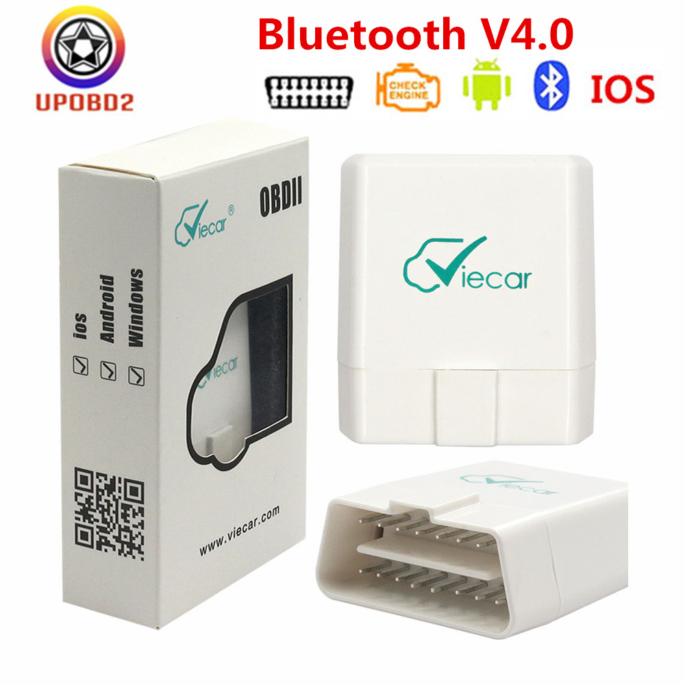 Auto Diagnostic Tool ELM327 V1.5 Viecar 4.0 Bluetooth For IOS/Android OBD OBD2 