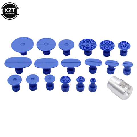 18 Pcs Car Body Paintless Dent Hail Repair Tool Plastic Glue Puller Tabs Pad Automobile Repair Tools with Pull Head Set ► Photo 1/6