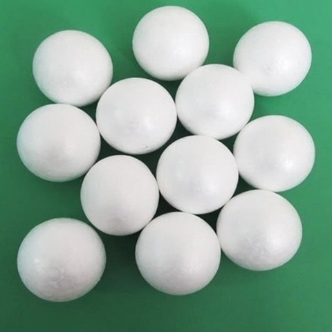 10 Pcs 8CM Modelling Polystyrene Styrofoam Foam Ball Spheres Decoration Crafts DIY Natal Party Wedding Ball Decoration Supplies ► Photo 1/6