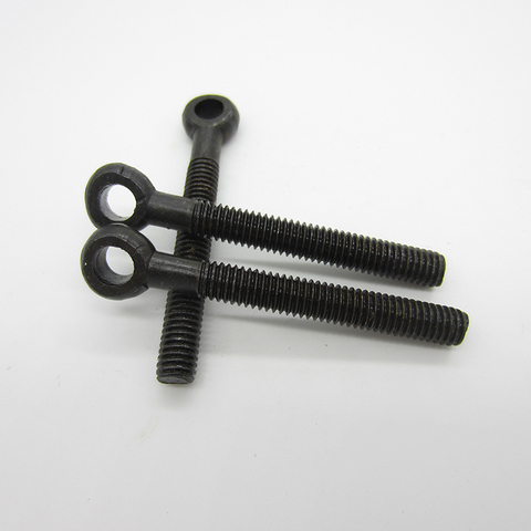 5PCS  Q190 Q191 DIN444 UNI6058 Carbon Steel  Eye Bolts M6 M8 M10 M12 Ring Link Bolt C0082 ► Photo 1/2