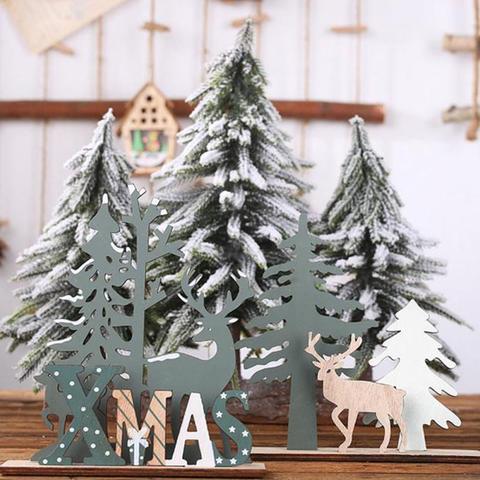 Christmas tree accessories Santa Claus and Deer