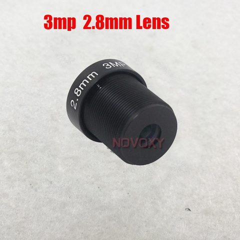 surveillance camera lens 3MP HD 2.1mm 2.8mm 3.6mm CCTV IP Camera MTV Board IR Lens F2.0 Aperture 1/2.5