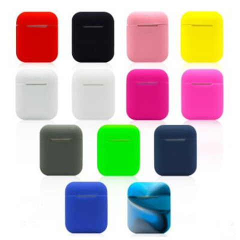 i7S Bluetooth Headphone Case i7mini Headphone Case Shatterproof TWS Wireless Charging Warehouse Fashion Silicone Case2pcs/pack ► Photo 1/6