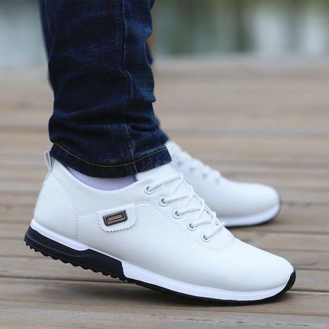 Men Shoes Business Casual Shoes for Male PU Leather Shoes 2022 Sneakers Men Fashion Loafers Walking Footwear Zapatos De Hombre ► Photo 1/6