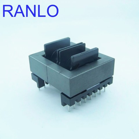 EC40 ER40 LLCR Transformer Bobbin PC40 Magnet Ferrite Core 8+8pin Horizontal ► Photo 1/5