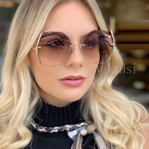 chanel vintage rhinestone sunglasses women