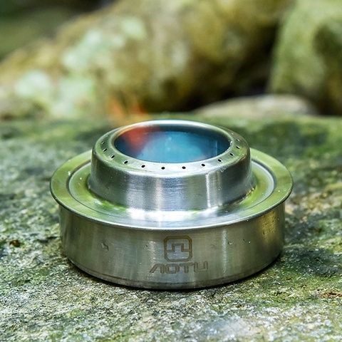 Outdoor Portable Travel Camping Cooking Picnic Hiking Stove Liquid Fixed Alcohol Stove ► Photo 1/6