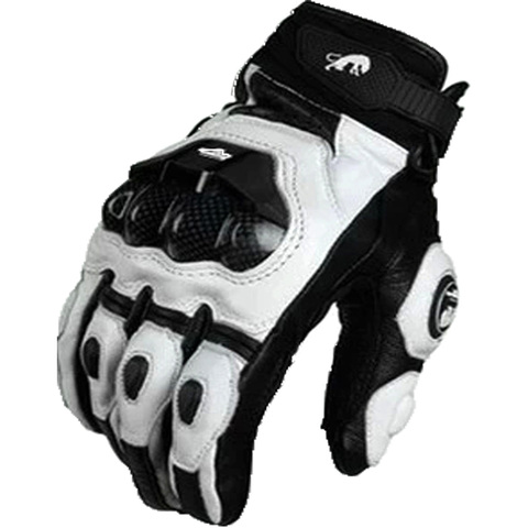 Men's Leather Furygan AFS 6 Motorcycle Gloves Moto Racing Gloves Bicycle Cycling Motorbike Riding Glove guantes moto Luvas ► Photo 1/4