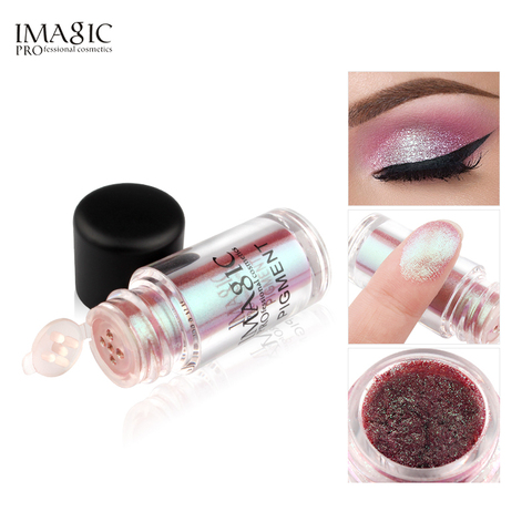 IMAGIC New Arrival Glitter Eyeshadow Metallic Loose Powder Waterproof Shimmer Pigments Colors Eye Shadow Makeup Cosmetics ► Photo 1/6