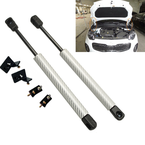 CARBON FIBER Auto  for KIA SPORTAGE KX5 QL 2016 -2022 Front Hood Bonnet Modify Gas Struts Lift Support Shock Damper Absorber ► Photo 1/6