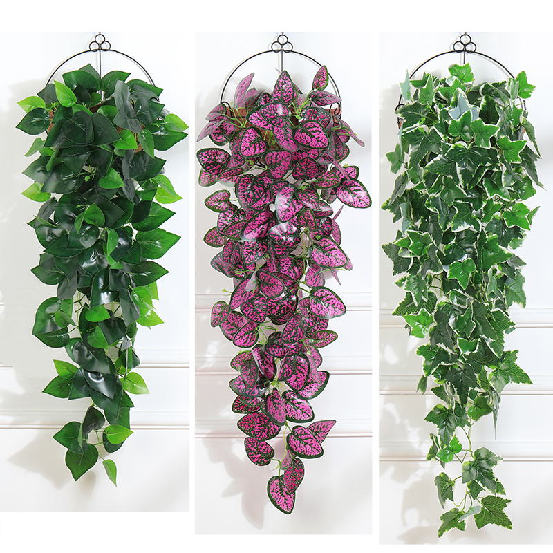 97cm Artificial Hanging Plants 1pcs Greenery Leaf plastic Fake Plant Decor  Jungle Party Hojas Artificiales Para Decoracion - Price history  Review |  AliExpress Seller - LiangZhou Official Store | Alitools.io