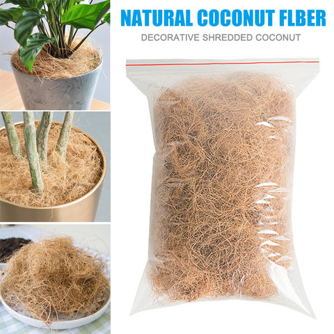 Coconut Husk Fiber Orchids Crafts Pet Bedding Insect-proof Protect Plants Maintain Soil Temperature UD88 ► Photo 1/6