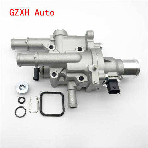 Aluminum Engine Cooling Thermostat Housing Cover Assembly for Chevrolet Cruze Sonic Aveo 25191992 55579951 96984104 96984103 ► Photo 1/6