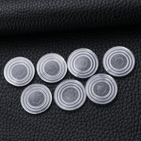 18/30pcs Round Shape Glass Table Non-Slip Soft Grip Pad Transparent Plastic Rubber Fixed Tempered Glass Furniture Accessories ► Photo 1/6