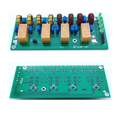 12v 100W HF low pass LPF unit  3.5Mhz-30Mhz DIY kits/ Assembled ► Photo 1/5