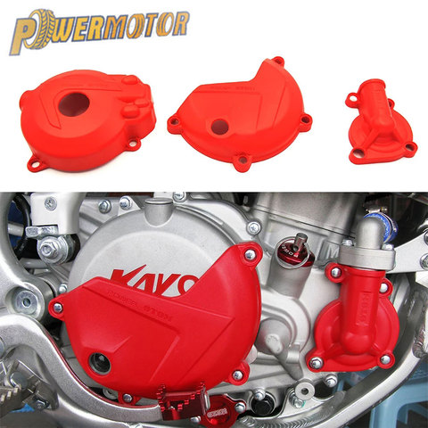 Motorcycle Engine Clutch Cover Magneto Pump Cover For ZONGSHEN NC250 NC 250CC KAYO T6 K6 BSE J5 RX3 ZS250GY-3 4 Valves ► Photo 1/6