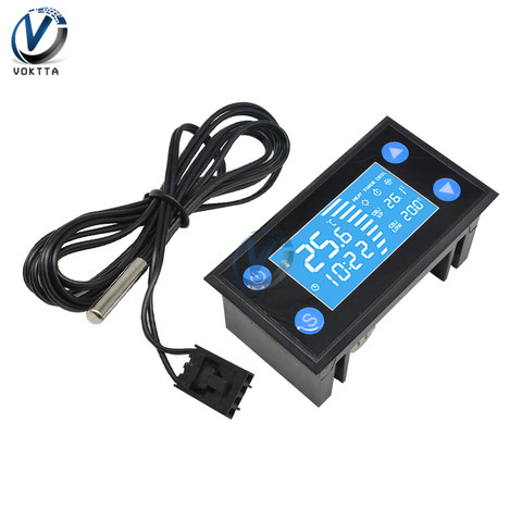 High Precision W1213 Intelligent Digital Display Thermostat AC110-220V Temperature Controller with NTC Sensor for Aquarium ► Photo 1/6