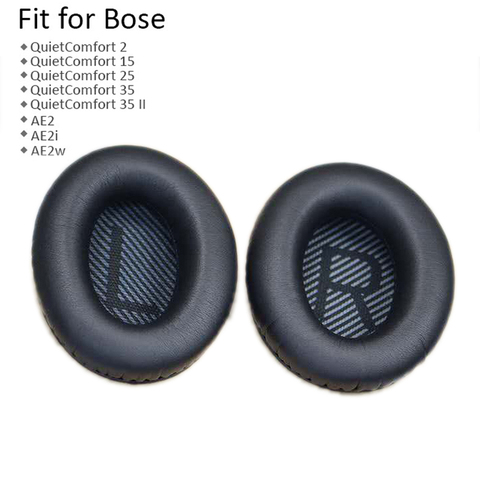 Replacement Ear pads for BOSE QC35 for QuietComfort 35 & 35 ii Headphones Memory Foam Ear Cushions High Quality with Crowbar ► Photo 1/6