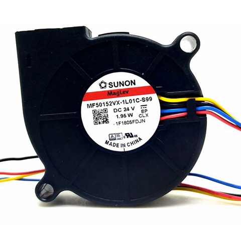 5015 Blower Fan 3D Printer for Sunon MF50152VX-1L01C-Q99 MF50152VX-1L01C-s99 DC 24v 1.95W PWM Cooling Fan 50*15MM ► Photo 1/5