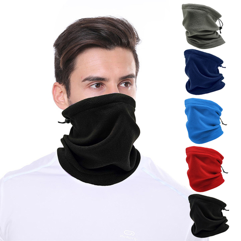 Fashion Warm Male Soft Fleece Scarves Men Winter Scarf Ring For Men Neck Shawl Snood Warp Collar Women Knitted Scarves ► Photo 1/6