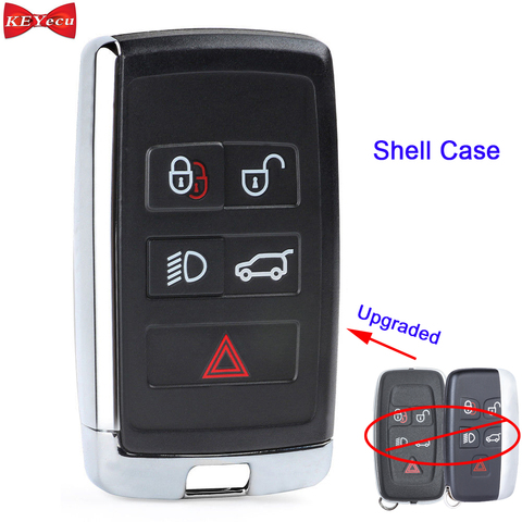 KEYECU for Land Rover Range Rover LR2 LR4 Upgraded Remote Key Shell Case Fob for KOBJTF10A ► Photo 1/4