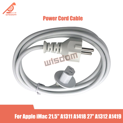 Full New US EU UK Version Power Cord Cable for Apple iMac 21.5