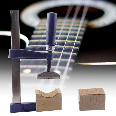 Acoustic Folk Electric Guitar Bass Fingerboard Fret Press Caul Luthier Tool Music Equipment Accessories Attachment ► Photo 1/6