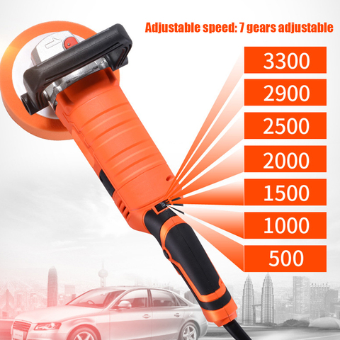 1580W Adjustable Electric Grinder Mini Polishing Machine Car Polisher Waxing Machine 220V Automobile Furniture Polishing Tool ► Photo 1/6