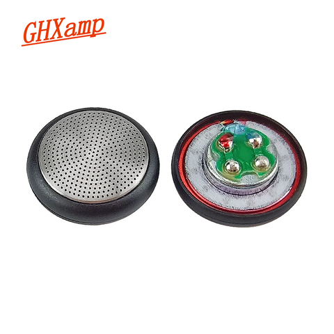 GHXAMP HiFi 14.8mm Headphone Speaker Unit 40Ohm Bass Subwoofer PU Composite Titanium Film Earphone Speaker Repair Parts Diy 2pcs ► Photo 1/6
