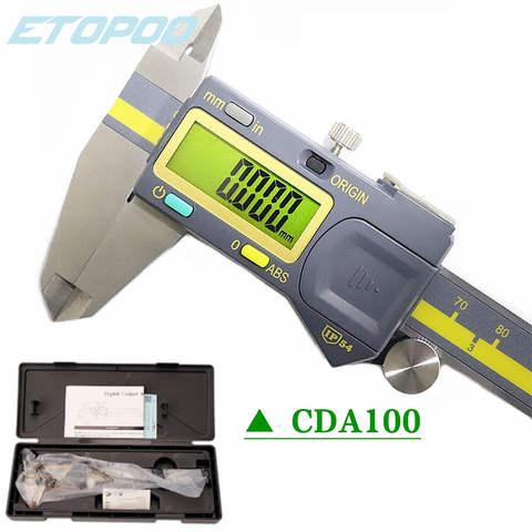 IP54 water proof 0-150mm 0.005mm TERMA ABS Origin Digital Caliper electronic vernier caliper micrometer Digitaler Messschieber ► Photo 1/6