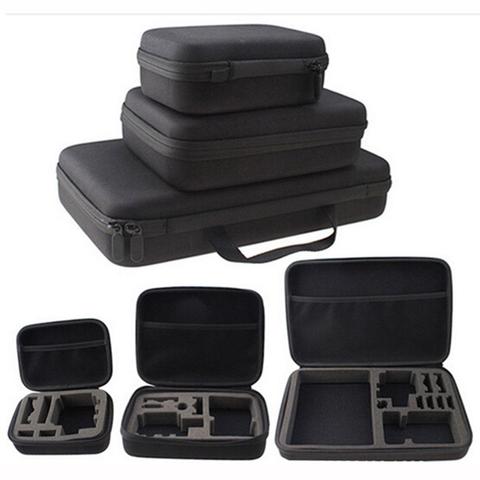 Portable Carry Case Hard Bag Sports Camera Accessory Anti-shock Storage Bag for Go pro Hero 3/4 SJCAM Action Camera ► Photo 1/1