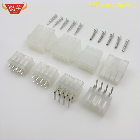 5557 5559 5569 5566 4.2 DOUBLE ROW WHITE STRIP CONNECTOR 4.2mm HOUSING WAFER TERMINAL HX42000-RT HX4200-R HX42001-PT HX42001-P ► Photo 1/6