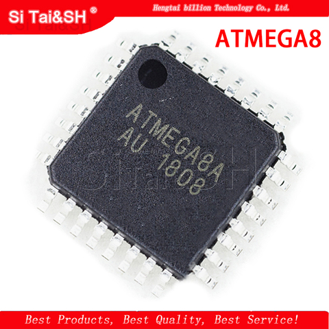 5PCS/LOT X New ATMEGA8 ATMEGA8A-AU TQFP32 Instead of (ATMEGA8L-8AU and ATMEGA8-16AU ) ► Photo 1/1