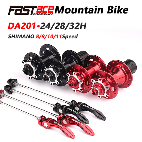 Fastace Hub DA201 Sealed Bearing Disc Brake 24 28 32 Holes Bicycle Quick Release 8 9 10 11 Speed 30 Rings MTB Mountain Bike Hub ► Photo 1/6