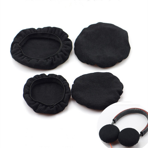 2Pcs Stretchable Washable Ear Pad Covers Earcup Protectors Fabric Headphone Dust Cover Fit Most On Ear Headphones 6-11cm Pads ► Photo 1/6