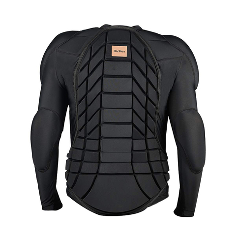 BenKen Skiing Anti-Collision Sports Shirts Ultra Light Protective Gear Outdoor Sports Anti-Collision Armor Spine Back Protector ► Photo 1/5