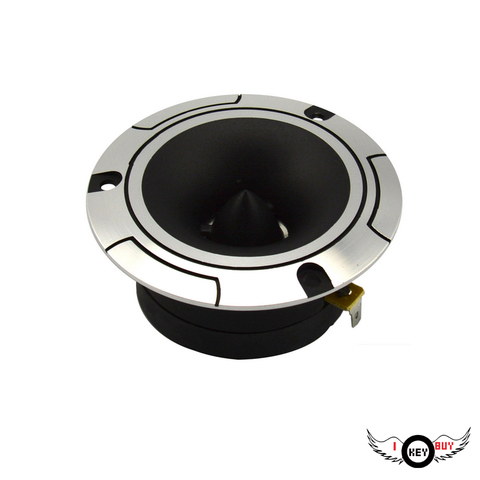 I KEY BUY 2pcs/lot 150watts 4 Ohm 99mm Diameter 4inch Aluminium Speaker Tweeter Car Audio Hifi System KTV Box Horn Parts ► Photo 1/5