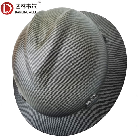 Safety Helmet Wide Full Brim Hard Hat Lightweight High Strength Work Cap Construction Railway Metallurgy Mine Summer Sunshade ► Photo 1/6