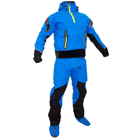 Sturdy Hooded Dry Suit Safely Suit Drysuit for Whitewater Expanding Boating Kayaking Fishing Keep Dry Warm In Cold Water, Rain ► Photo 1/6