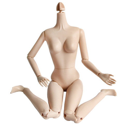 New 16 Movable Joints Female Body for 1/6 Doll High Quality 28cm Naked Nude Body Accessories Dolls Toy For Girls Gift ► Photo 1/6