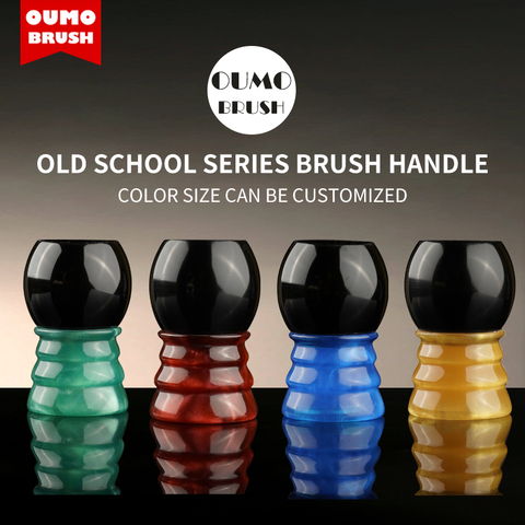 OUMO BRUSH -100% hand made Old school  serires shaving brush handle ► Photo 1/1