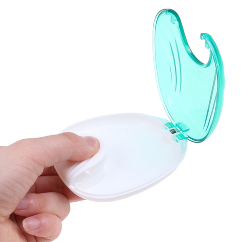 New 1Pcs Dental False Teeth Cleaning Box Denture Bath Container Retainer Holder Case ► Photo 1/6