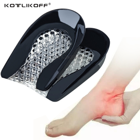 Silicone Gel Heel Pad for Shock Absorption Plantar Fasciitis Pain Relief Foot Care Insert Insole Height Increase Cup Cushion Pad ► Photo 1/6