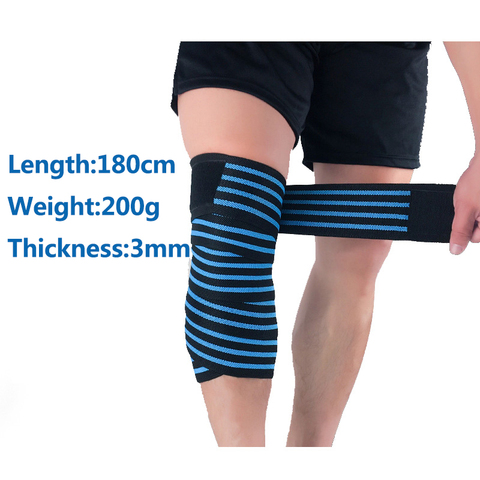 Knee protector support  sleeve crash proof sports bandage leg guard  weight lifting adjustable ► Photo 1/1
