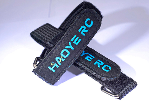 5PCS HAOYE RC Strong RC Lipo Battery Strap Tie Cable Tie Down Strap 25*2cm Colorful For RC FPV Helicopter Quadcopter Model Tie ► Photo 1/6