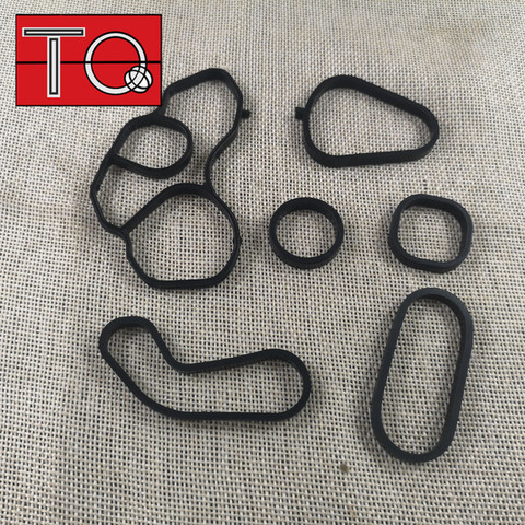 Oil Cooler Gasket Seal and Filter Housing Gasket Set For Mini Cooper 2007-2016 11428643758 ,11427557010,11428643747 ► Photo 1/2