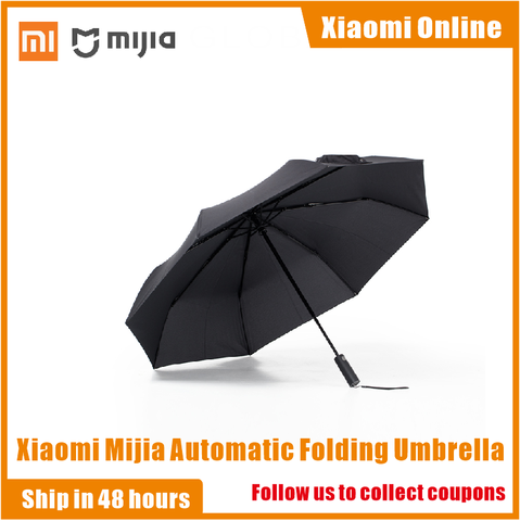 Original Xiaomi Mijia Automatic Sunny Rainy Aluminum Windproof Waterproof UV Man and woman Summer Winter ► Photo 1/6