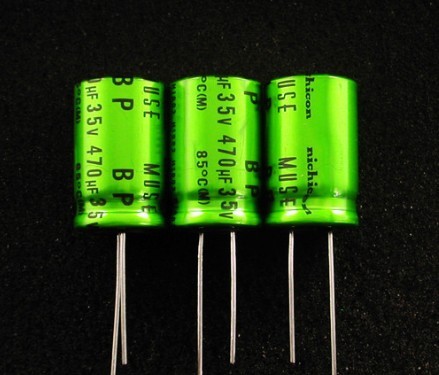 30pcs/lot Original nichicon MUSE BP/ES series non-polar audio fever aluminum electrolytic capacitor free shipping ► Photo 1/6